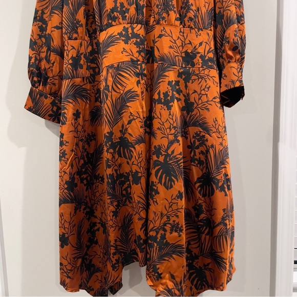 Target Future Collective Kahlana Women's Long Sleeve Mock Neck A-Line Dress, 4X - Picture 4 of 16